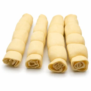 Rouleau de joue de Buffle Soufflé 12'' pour chien - Munchie Bones
